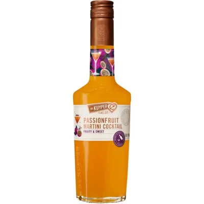 De Kuyper Passionfruit martini cocktail