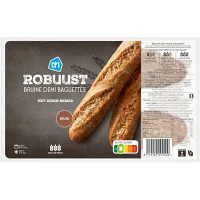 AH Robuust bruine demi baguettes