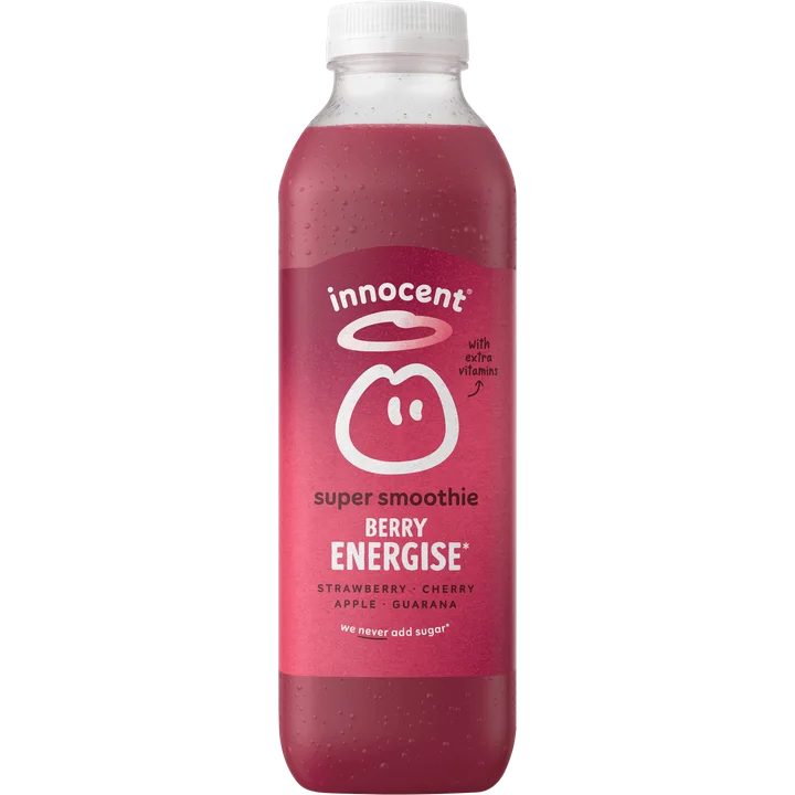 innocent super smoothie berry energise 750ml