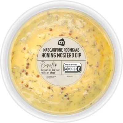 AH Mascarpone roomkaas honing mosterd dip