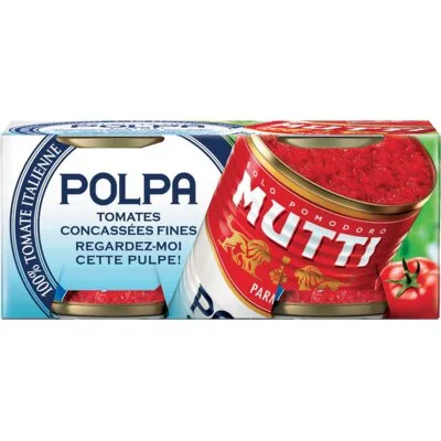 Mutti Polpa fijne tomatenpulp 2-pack