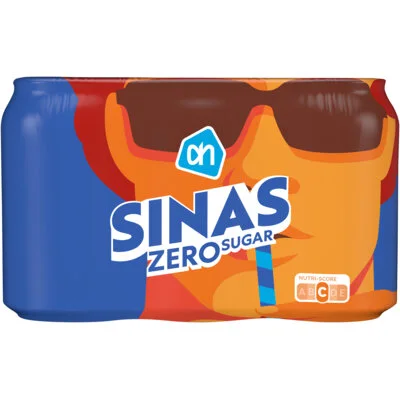 AH Sinas zero sugar 6-pack