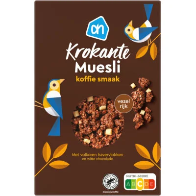 AH Krokante muesli koffie smaak