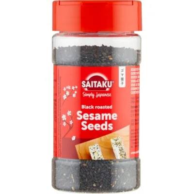 Saitaku Sesame Seeds Black Roasted 95 g