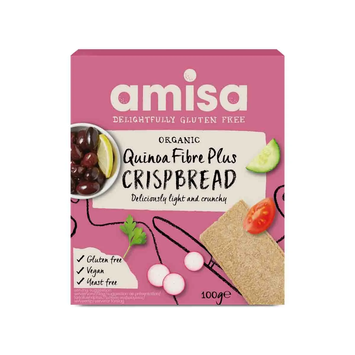 Crispbread quinoa gv
