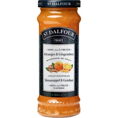 St. Dalfour Sinaasappel en Gember vruchtenspread