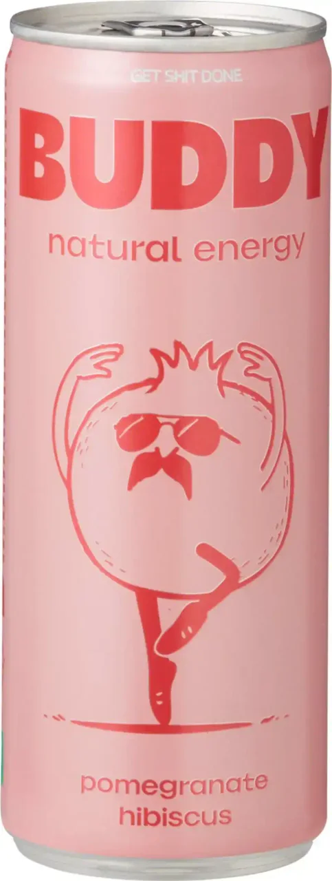 Energy drink granaat hibiscus
