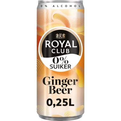 Royal Club Ginger beer 0% suiker 4-pack
