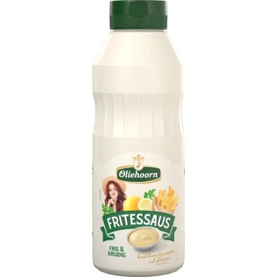 Oliehoorn Fritessaus Fris & Kruidig 465 ml