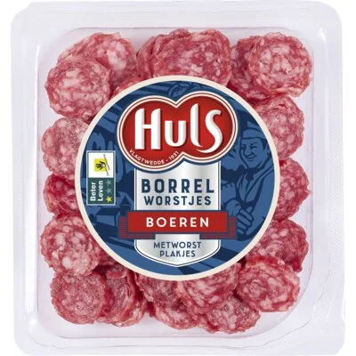 Huls Boeren borrelworstjes