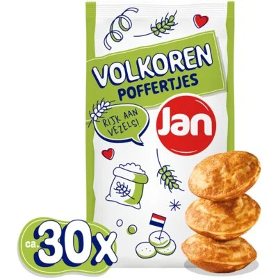 Jan Volkoren Poffertjes ca. 30 Stuks 250 g