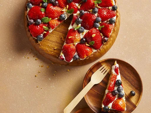 Aardbeientaart met frangipane