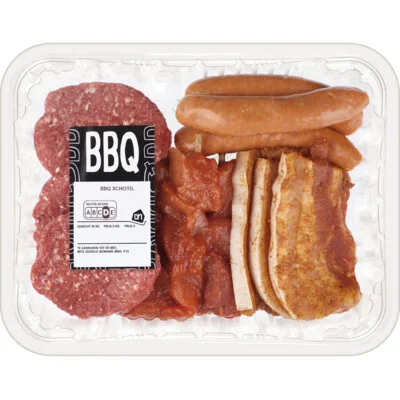 AH BBQ schotel bel