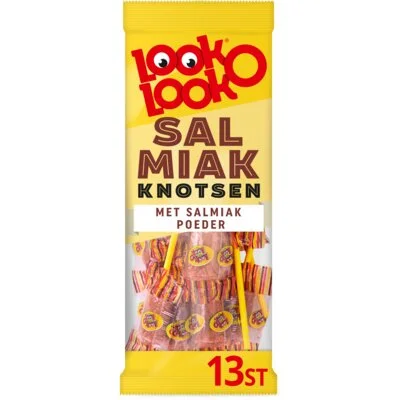 Look-O-Look Salmiakknotsen 13 stuks
