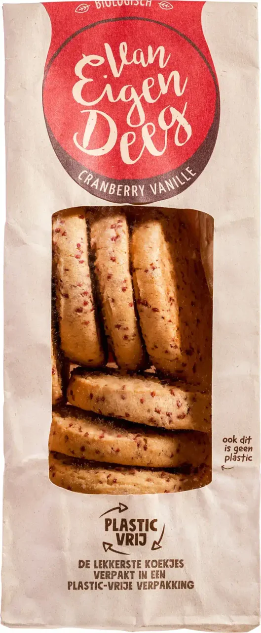 Cranberry vanille koekjes
