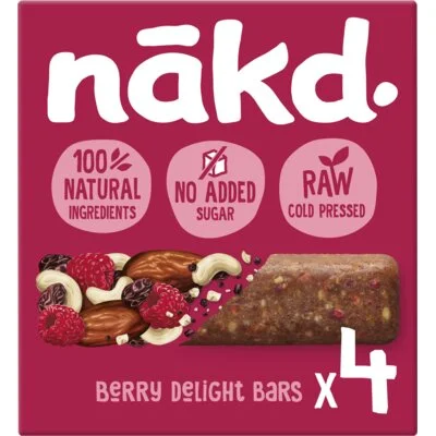 Nakd. Berry delight bars