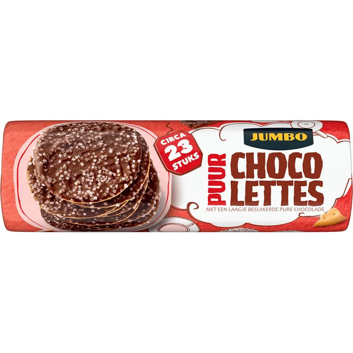 Jumbo Chocolettes Puur 300 g