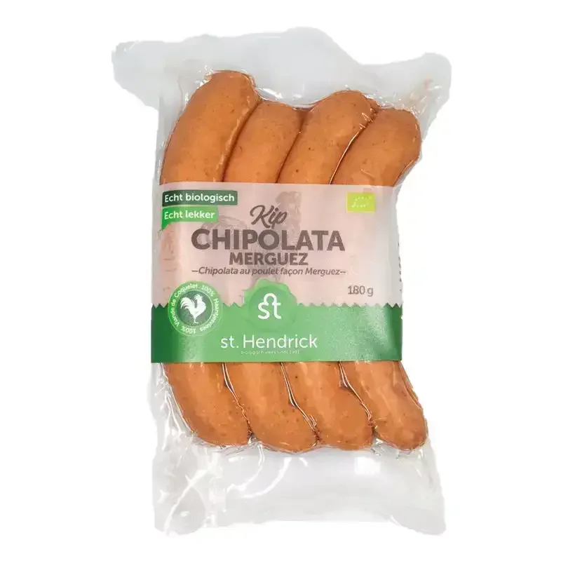 Kip chipolata merguez