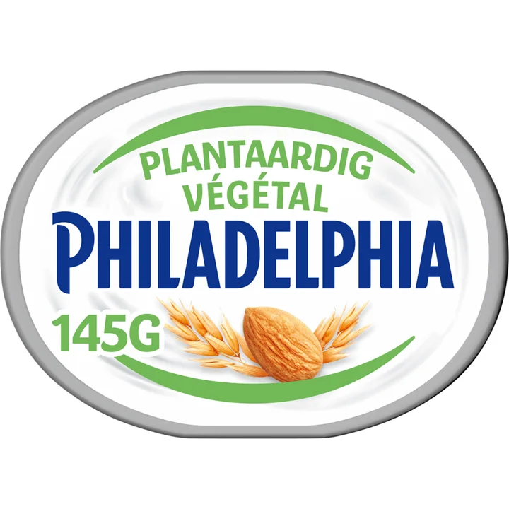 Philadelphia Plantaardige spread met amandelen en haver, veganistisch, kuipje 145 g