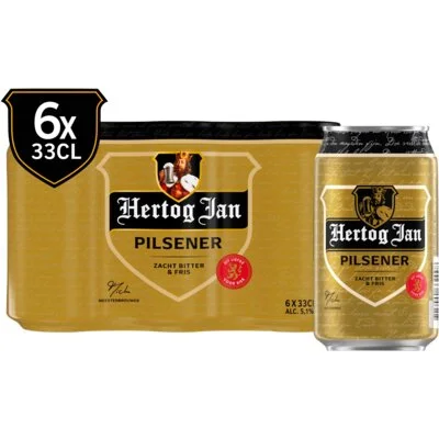 Hertog Jan Pilsener bier 6-pack