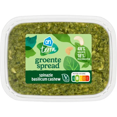 AH Terra Groentespread spinazie basilicum cashew