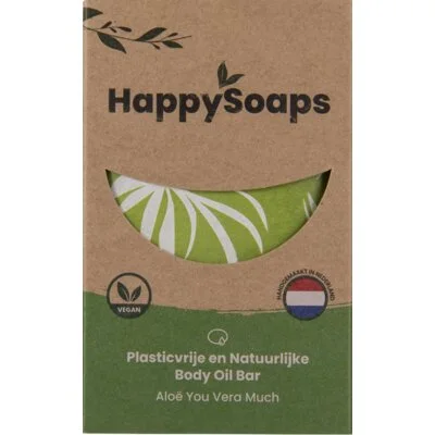 HappySoaps Body oil bar aloë you vera much