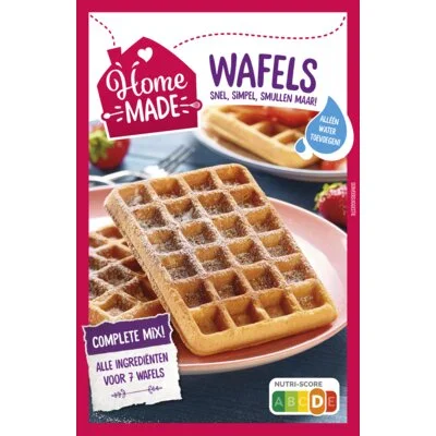 HomeMade Complete Mix voor Wafels 400 g