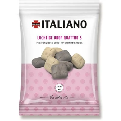 Italiano Luchtige drop quattro's