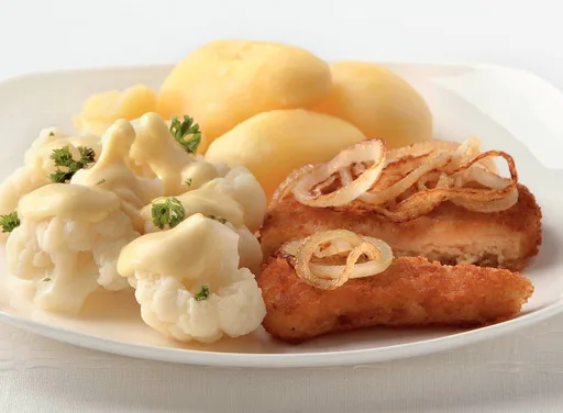 Bloemkool met mosterdkaassaus