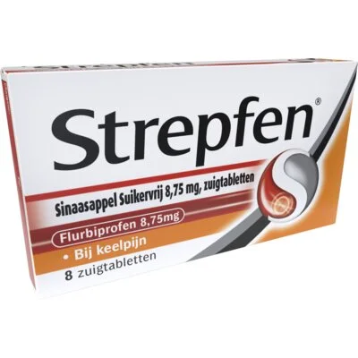 Strepfen Sinaasappel zuigtabletten