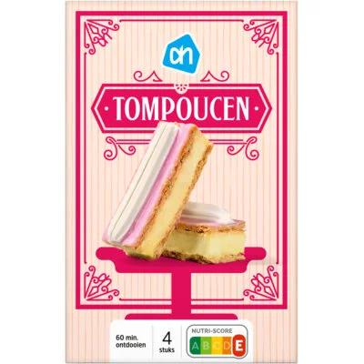 AH Roze streep tompoucen