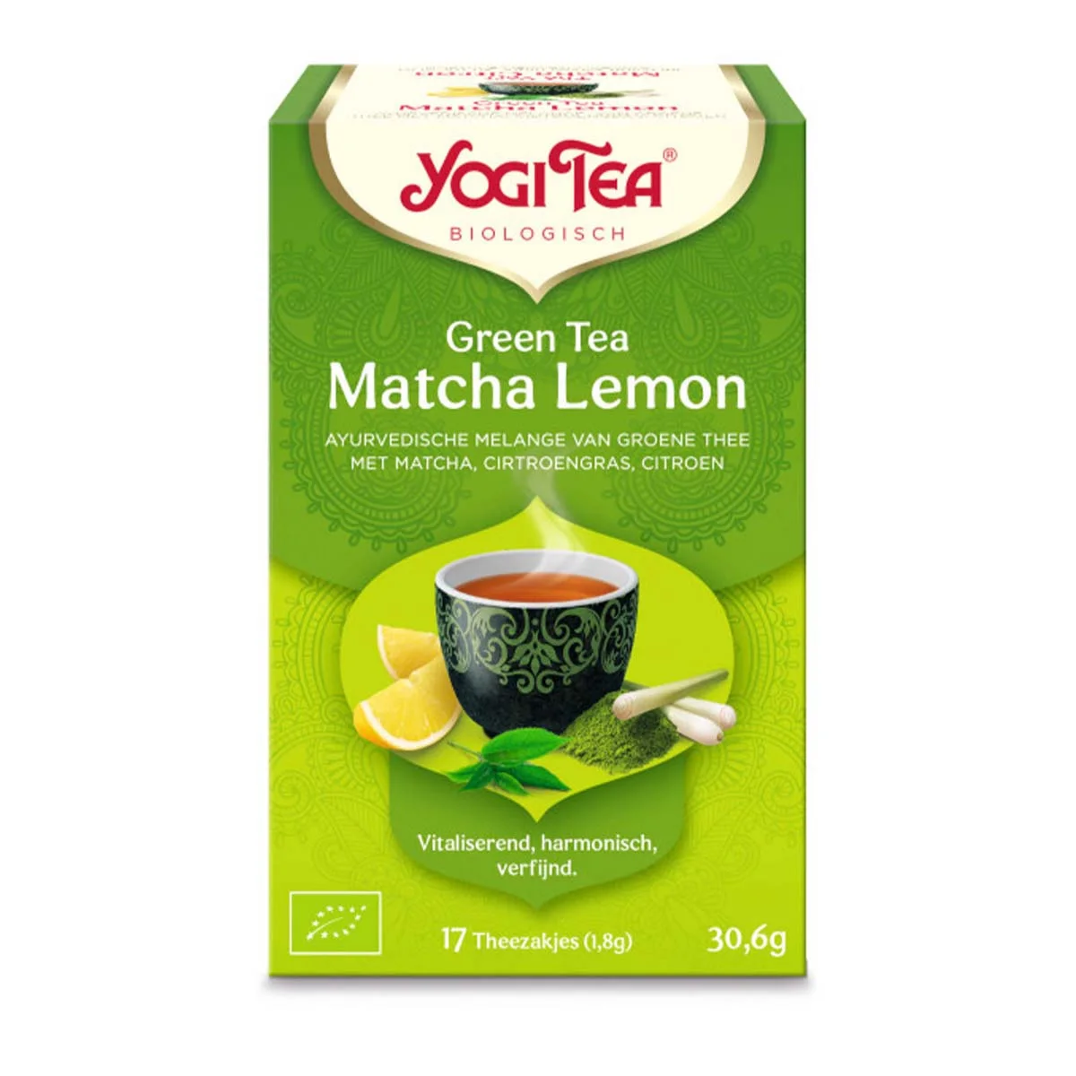 Green matcha lemon thee