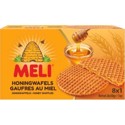 Meli Gevulde Honingwafels bel