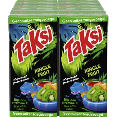 Taksi Jungle fruit geen suiker 10-pack
