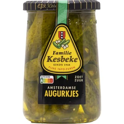 Kesbeke Amsterdamse augurkjes zoetzuur
