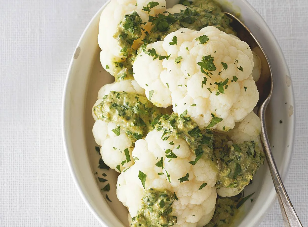 Bloemkool met salsa verde