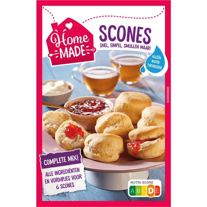 HomeMade Complete Mix voor Scones 225 g