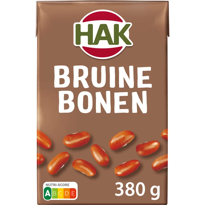 Hak Bruine Bonen 380 g