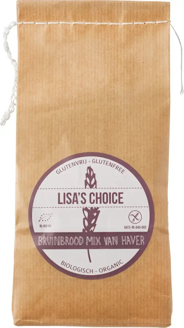 Glutenvrije broodmix bruin