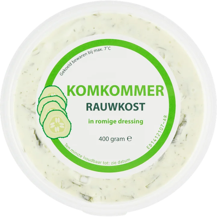 Komkommer Rauwkost in Romige Dressing 400 g