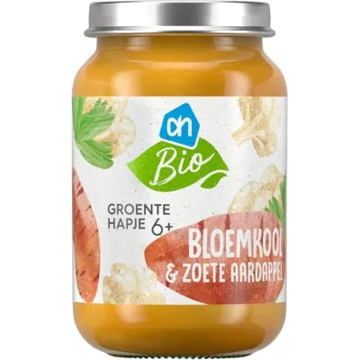 AH Biologisch Groentehapje bloemkool 6m+