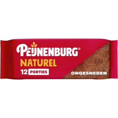 Peijnenburg ontbijtkoek naturel ongesneden 12 porties
