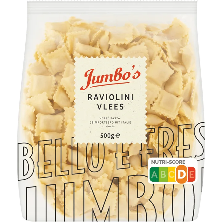 Jumbo's Raviolini Vlees 500 g