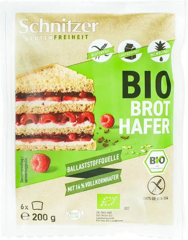 Glutenvrij haverbrood
