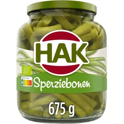 Hak Sperziebonen Bio 675 g