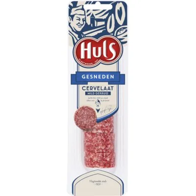 Huls Gesneden Cervelaat 175g