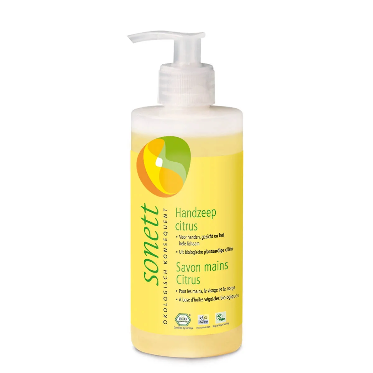 Handzeep citrus vegan
