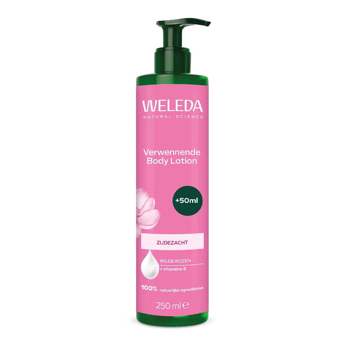Body lotion wilde rozen, verwennend