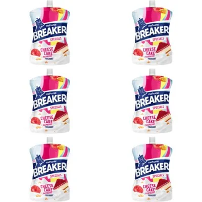 Melkunie Breaker cheesecake fram. yoghurt 6-pack