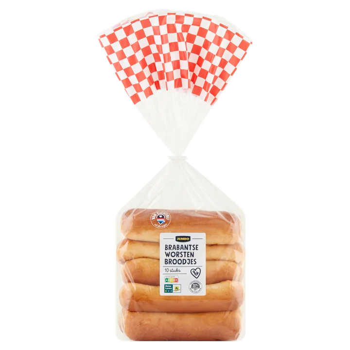 Jumbo Brabantse Worstenbroodjes 10 Stuks